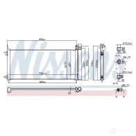 Радиатор кондиционера NISSENS 4 WB1N 1214136373 5707286466487 941150 - Изображение 5