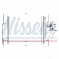 Радиатор кондиционера NISSENS 572 MV 1224978 940159 5707286322707 - Изображение 2