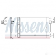 Радиатор кондиционера NISSENS 5707286401037 PC KSKDX 940636 1225385 - Изображение 6