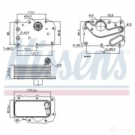 Радиатор кондиционера NISSENS 940211 Hyundai ix55 (EN) 1 Кроссовер 3.0 V6 CRDi 4WD 239 л.с. 2008 – 2011 5707286376847 QZG 83