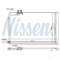 Радиатор кондиционера NISSENS 5707286374676 1 LN48X 940414 1225212 - Изображение 6