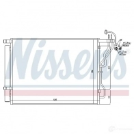 Радиатор кондиционера NISSENS 1225329 5707286391338 G0 IPX 940563