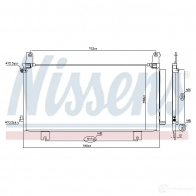 Радиатор кондиционера NISSENS 941223 9P 5RLTK 1438649671 - Изображение 5