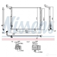 Радиатор кондиционера NISSENS 941092 1437703052 T9 667WY - Изображение 2