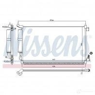 Радиатор кондиционера NISSENS 940476 1225264 5707286381261 TS NMV - Изображение 5