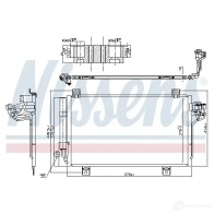 Радиатор кондиционера NISSENS GSGM KR 1225455 5707286421806 940775 - Изображение 2