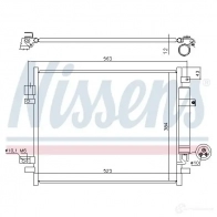 Радиатор кондиционера NISSENS 5707286421943 Nissan Note 940789 T8 C4W