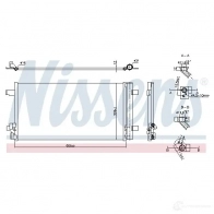 Радиатор кондиционера NISSENS Seat Arona (KJ) 1 2017 – 2020 941193 4T AMDD