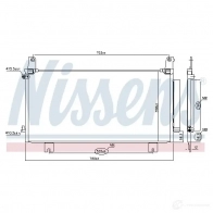 Радиатор кондиционера NISSENS 1437703631 941219 1EW 02M6 - Изображение 5