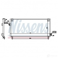 Радиатор кондиционера NISSENS V7E4 9T 5707286255272 1225706 94365