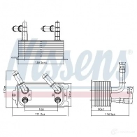 Радиатор кондиционера NISSENS Kia Magentis GZT G5ZU 5707286350847 940260