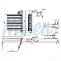 Радиатор кондиционера NISSENS 940397 Renault Fluence 1 (L30) 2010 – 2020 5707286373785 Z0Z MEZ