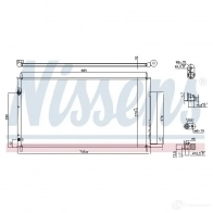 Радиатор кондиционера NISSENS SXG 6D 5707286380851 1225241 940446 - Изображение 6