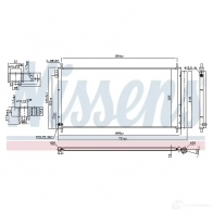 Радиатор кондиционера NISSENS 1225306 5707286387584 FA6K Z 940534 - Изображение 2