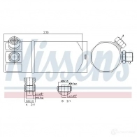 Осушитель кондиционера NISSENS P FO1V 95262 1214147483 5707286262706 - Изображение 5