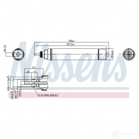 Осушитель кондиционера NISSENS 95336 1226546 1H 2O1H 5707286263246 - Изображение 2