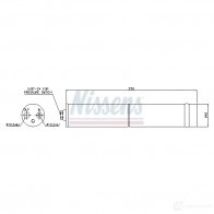 Осушитель кондиционера NISSENS 5707286263666 95383 476A M 1226587 - Изображение 5