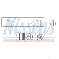 Осушитель кондиционера NISSENS 95620 1214150445 XX2I 5Q9 5707286461017 - Изображение 5