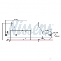 Осушитель кондиционера NISSENS 1226429 95202 RP3R ZAT 5707286262225 - Изображение 2
