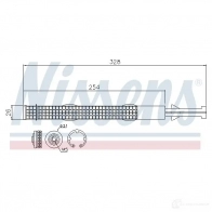 Осушитель кондиционера NISSENS 95526 L1Q 0UM 5707286401679 1226715 - Изображение 6