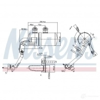 Осушитель кондиционера NISSENS 5707286409132 95570 1226726 Z0H M245 - Изображение 2