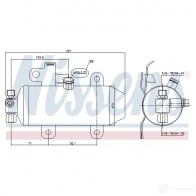 Осушитель кондиционера NISSENS 5707286357167 117 XEBH 1226654 95459 - Изображение 5