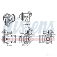 Клапан EGR NISSENS 98346 ZU 8VTFP Audi