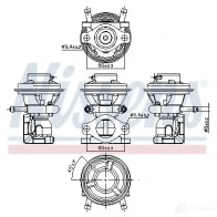 Клапан EGR NISSENS 5707286470286 98226 N2 NYQ9 1424816658 - Изображение 8