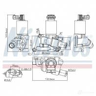 Клапан EGR NISSENS 98195 FAE WB 5707286467545 1424328945 - Изображение 7