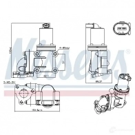 Клапан EGR NISSENS Kia 6 E5L2Q7 98355