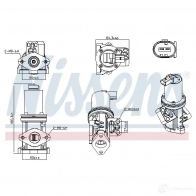 Клапан EGR NISSENS 98308 VP Y0RX 1437666292 - Изображение 7