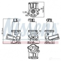 Клапан EGR NISSENS 1437666359 98210 Y8L YCT6 - Изображение 7