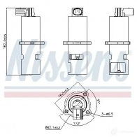 Клапан EGR NISSENS ZD CYU2Y 98154 1437666371 - Изображение 7