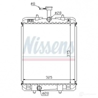Радиатор охлаждения двигателя NISSENS YM 31E7D 5707286219151 1220453 64685 - Изображение 5