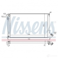 Радиатор охлаждения двигателя NISSENS 5707286213012 YYLG1D I 1219878 63731 - Изображение 6