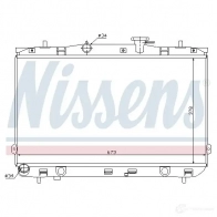 Радиатор охлаждения двигателя NISSENS OX 84BK 1221047 67024 5707286226432 - Изображение 2