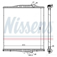 Радиатор охлаждения двигателя NISSENS O MIBSP 654620 5707286280427 1220821 - Изображение 2