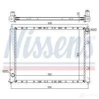 Радиатор охлаждения двигателя NISSENS 64307A 1220329 5707286217966 H4GM SU - Изображение 2