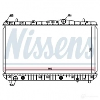 Радиатор охлаждения двигателя NISSENS 61634 QJI8 06W 5707286197152 1218460 - Изображение 5