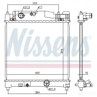 Радиатор охлаждения двигателя NISSENS M64 1KSX 67303 5707286227569 Ford Galaxy 1 (VX, VY, WGR) Минивэн 2.8 V6 204 л.с. 2000 – 2006