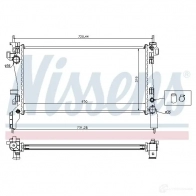 Радиатор охлаждения двигателя NISSENS SMYL X0 1219811 636004 5707286212435 - Изображение 6