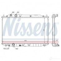 Радиатор охлаждения двигателя NISSENS 1221428 L00D CO 5707286350663 68143 - Изображение 5