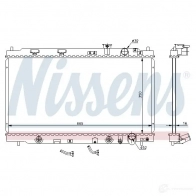 Радиатор охлаждения двигателя NISSENS 640941 VSA 693 5707286216945 1220216 - Изображение 5