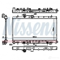Радиатор охлаждения двигателя NISSENS TMA 3F 1221323 67711 5707286229020 - Изображение 2