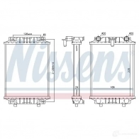 Радиатор охлаждения двигателя NISSENS 5G GQM0F 5707286374447 60351 1217904 - Изображение 5