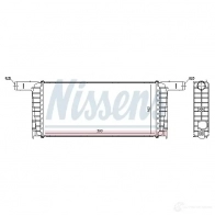 Радиатор охлаждения двигателя NISSENS K074D H 5707286473973 606695 1424560903 - Изображение 5