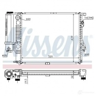Радиатор охлаждения двигателя NISSENS 987 GW 5707286192492 1218009 60607A - Изображение 6