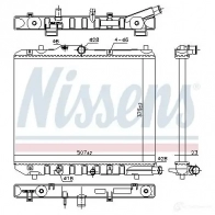 Радиатор охлаждения двигателя NISSENS 1BEUWT 0 5707286270732 1219545 630708 - Изображение 2