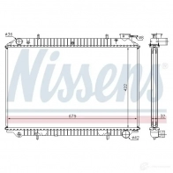 Радиатор охлаждения двигателя NISSENS 62921A HUD O2 1219421 5707286207561 - Изображение 2