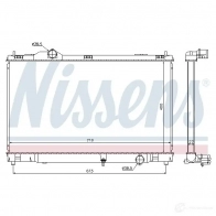 Радиатор охлаждения двигателя NISSENS 646817 Q9 ZV2 1220425 5707286351219 - Изображение 2